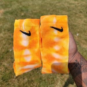 Nike tie dye socks